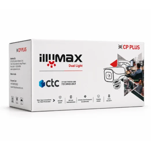 CP-Plus 2MP IP illumax Hybrid Bullet Camera 3.6mm With Audio (TA21L3C-LQ)