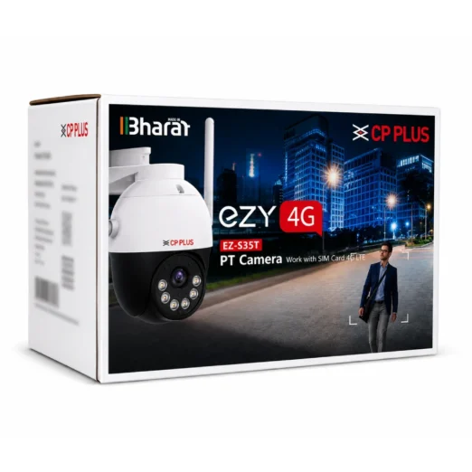 Feature Description Model CP-Plus CP-E31Q Resolution 3MP (2304 × 1296) Full HD Lens 4mm, F2.0 Aperture Pan/Tilt 355° Pan, 71° Tilt Night Vision 15m IR Distance with 6 LEDs Audio Built-in Mic, Speaker, Two-Way Talk Smart Features Sound Detection, Alarm Push, Echo Cancellation, Google Home Support Storage MicroSD up to 256GB Connectivity Wi-Fi 802.11 b/g, 2.4GHz Power DC 5V, 1A, Max. 5W