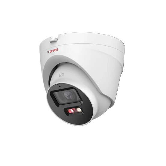 CP Plus 2MP IP Dome Camera | 2.8mm Wide Lens | Dual Light 30m IR + Warm Light | Built-in Mic | STQC | 2 Year Warranty | CP-UNC-DA21L3C-LQ-0280