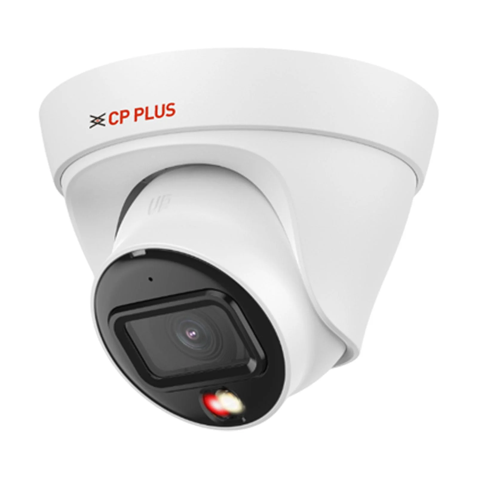 CP Plus 4MP IP Smart Hybrid Dome Camera | Dual Light 30m IR + 30m Warm Light | Built-in Mic | 120dB WDR | 2 Year Warranty | CP-UNC-DA41L3C-D-LQ-0360