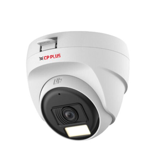 CP Plus 2.4MP Dual Light HD Dome Camera | Smart Hybrid 30m IR + Warm Light | Built-in Mic | 2 Year Warranty | CP-URC-DC24PL3C-L-0360