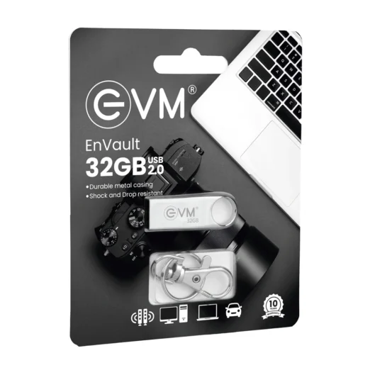 EVM Envault Pendrive 32GB USB 2.0 (METAL)