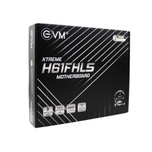 EVM H61FHLS DDR3 Motherboard For Intel 2nd | 3rd Gen With NVMe Slot