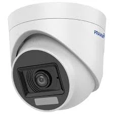 Prama 2MP RanginView Dual-Light Metal Bullet | IR + White Light 20M | Built-in Mic | 4-in-1 | Full Colour + Covert | 2 Year Warranty | PT-HTD11F0E-LMFS
