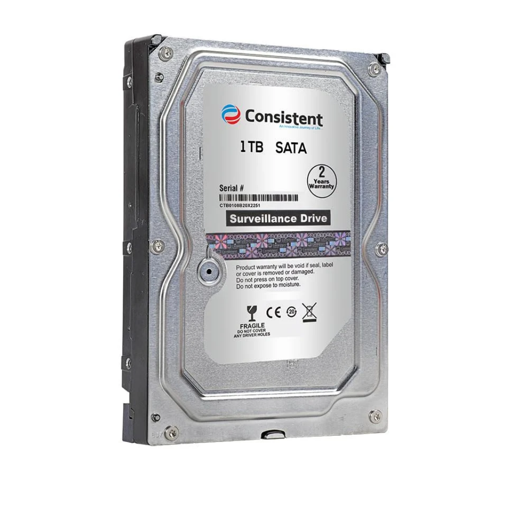 Consistent 1TB SATA 3.5 Inch Internal Hard Drive