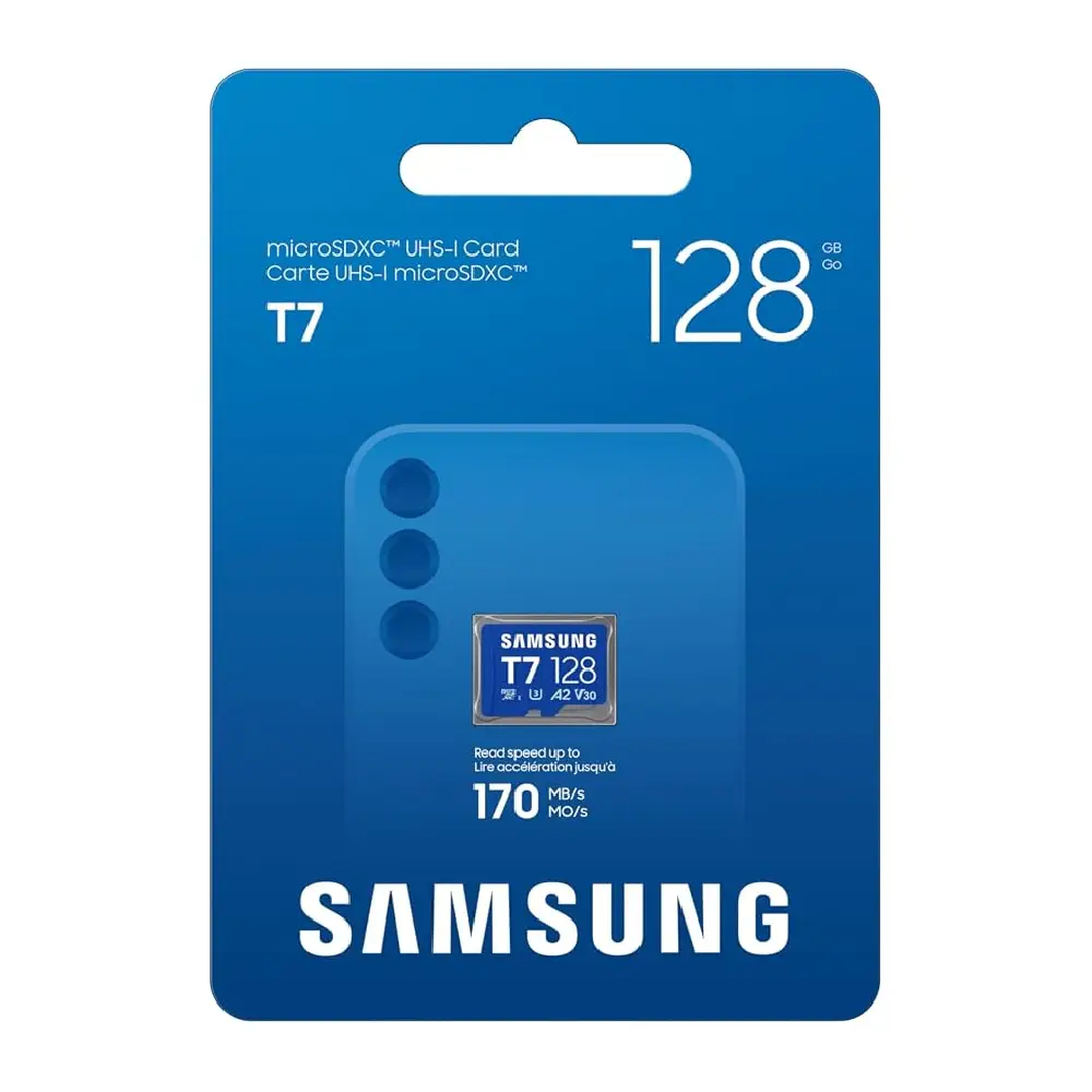 Samsung Micro SD Card 128GB T7 v30 For Smartphone